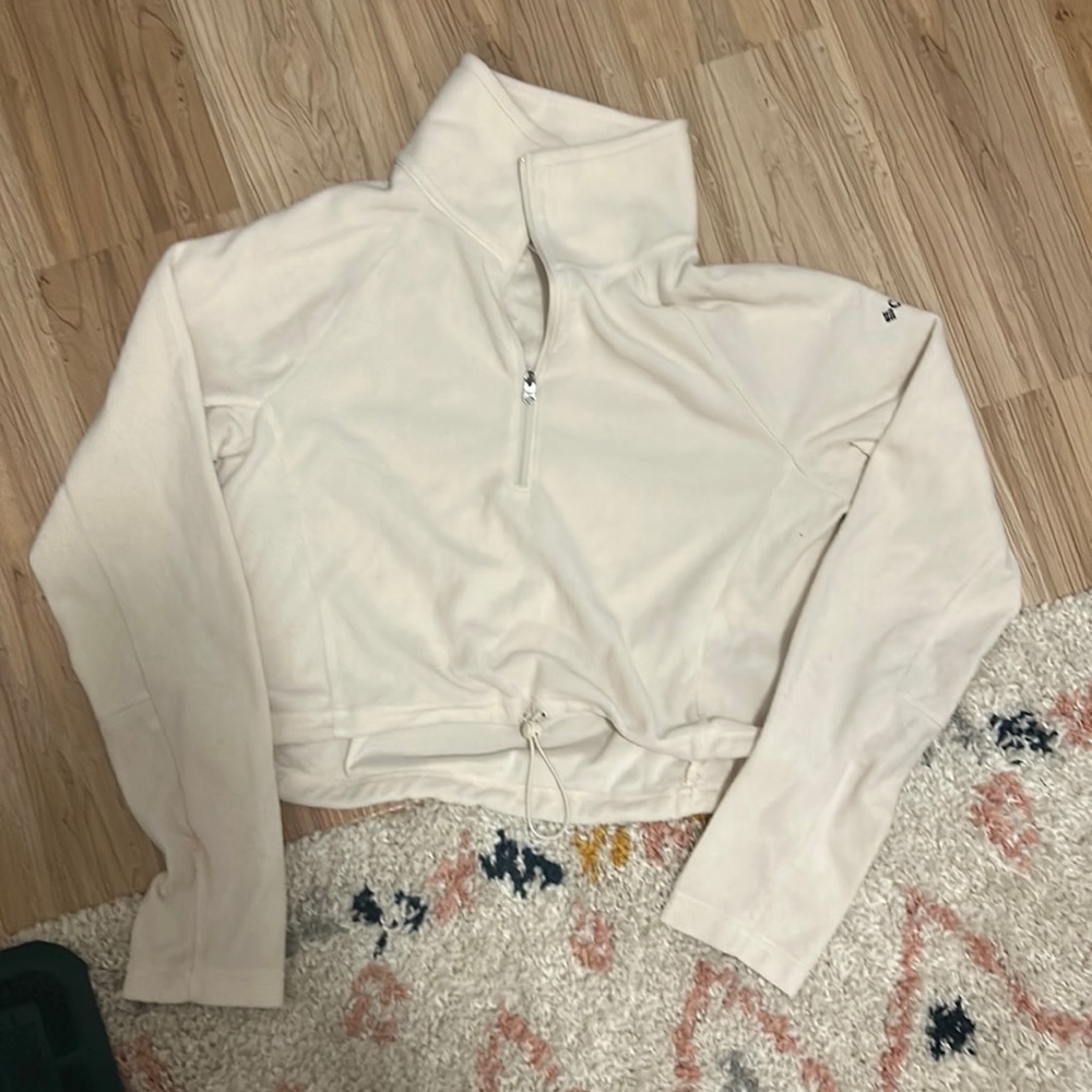 Columbia//Cropped Glacier Quarter Zip - Picture 5 of 7